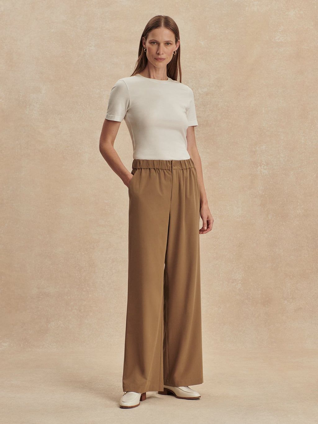 Women's Kayson Wide Leg 29.5 | Taupe Stone