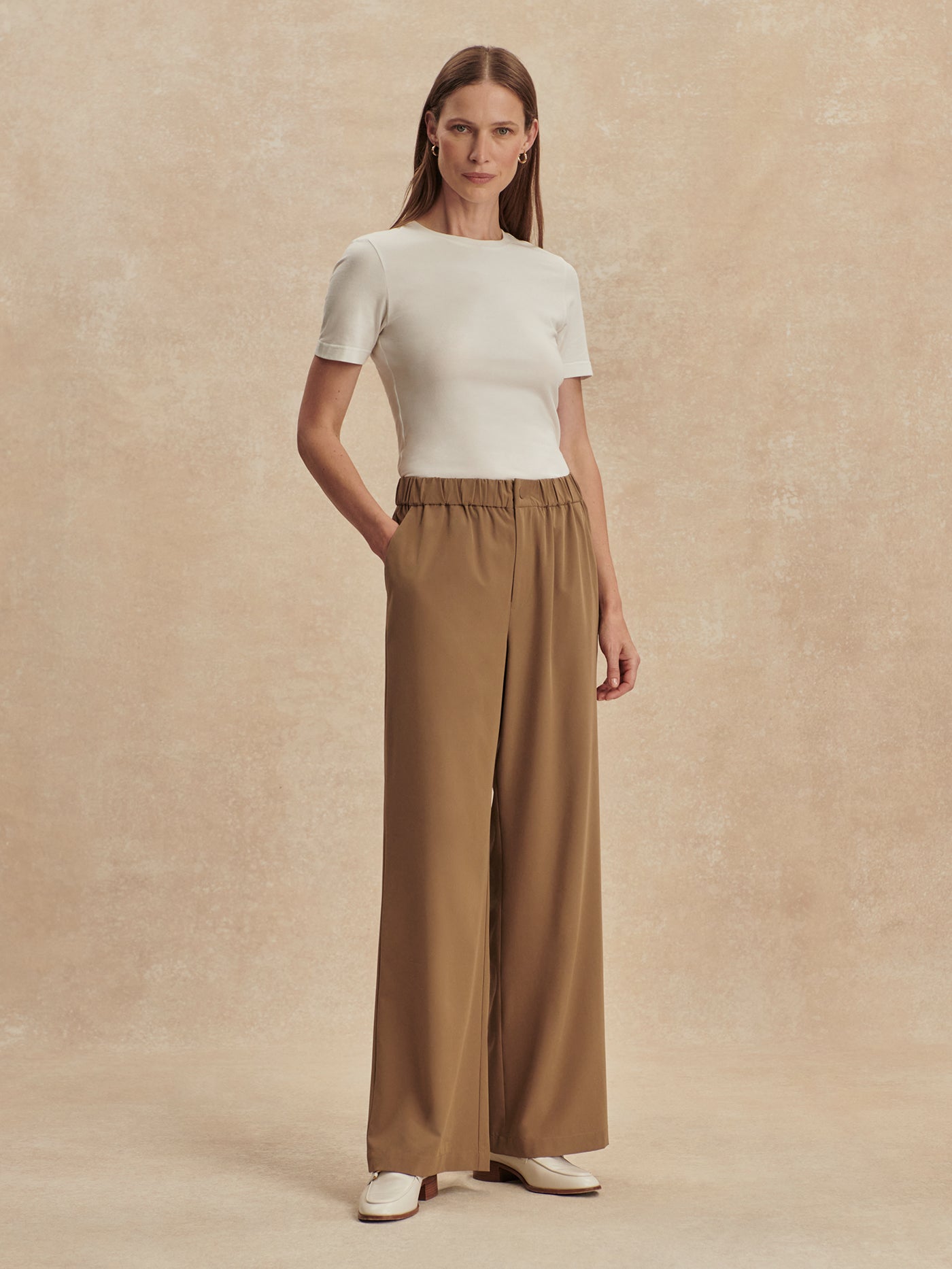 Women's Kayson Wide Leg 29.5 | Taupe Stone