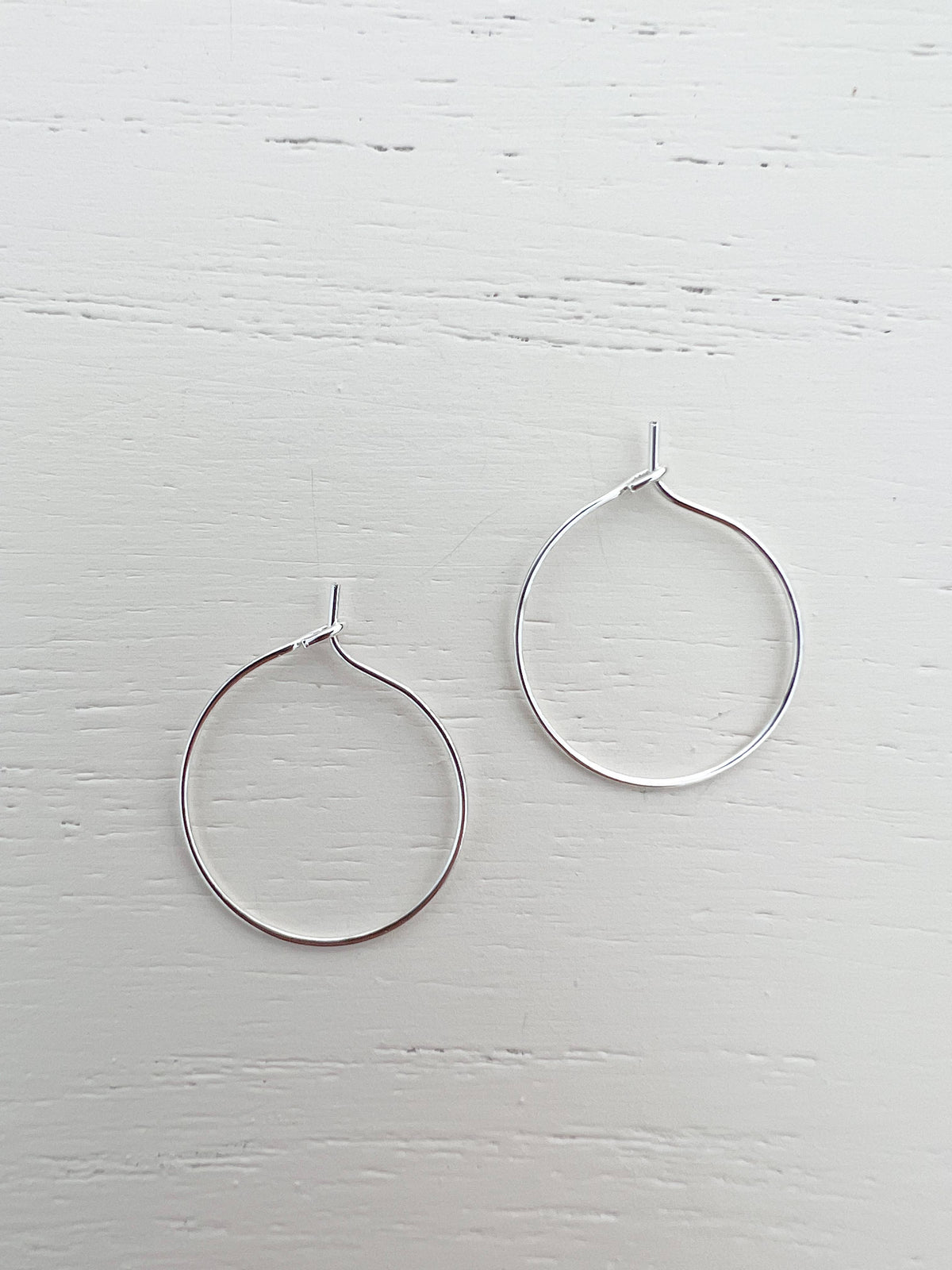 Stoll & Heart - The Standard Hoops - Silver, small