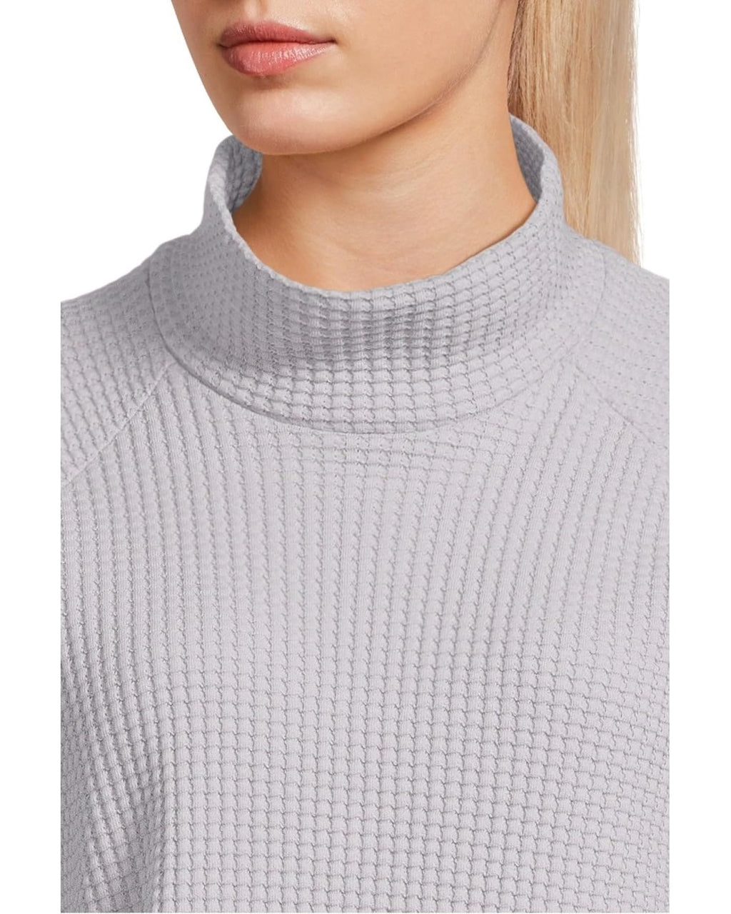 Women's Chabot Mock Neck | Blue Flax