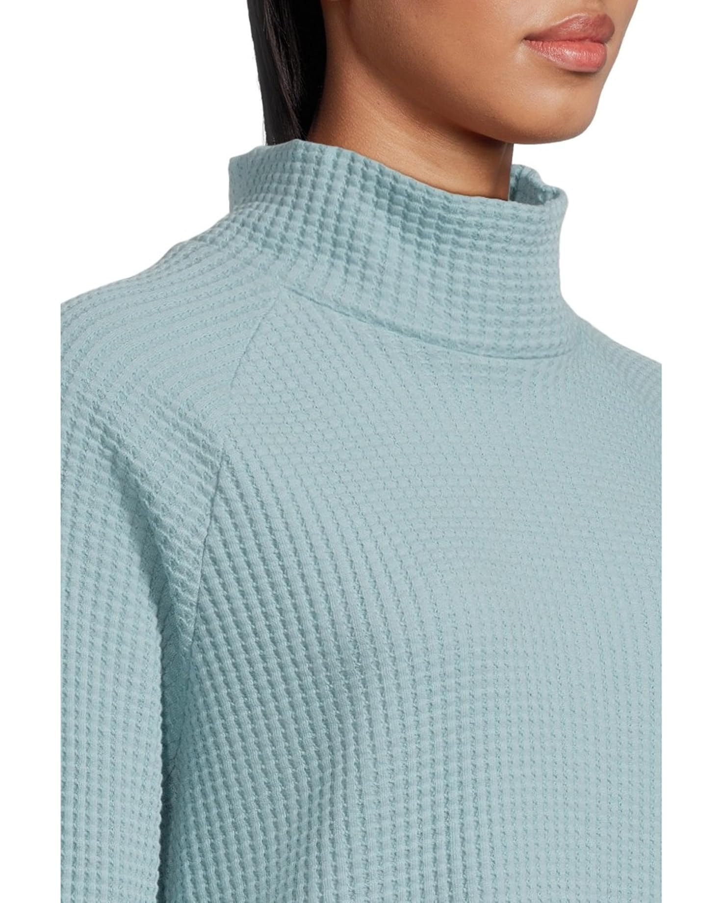 Women's Chabot Mock Neck | Blue Eclipse