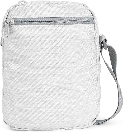 Jester Crossbody | White Metallic