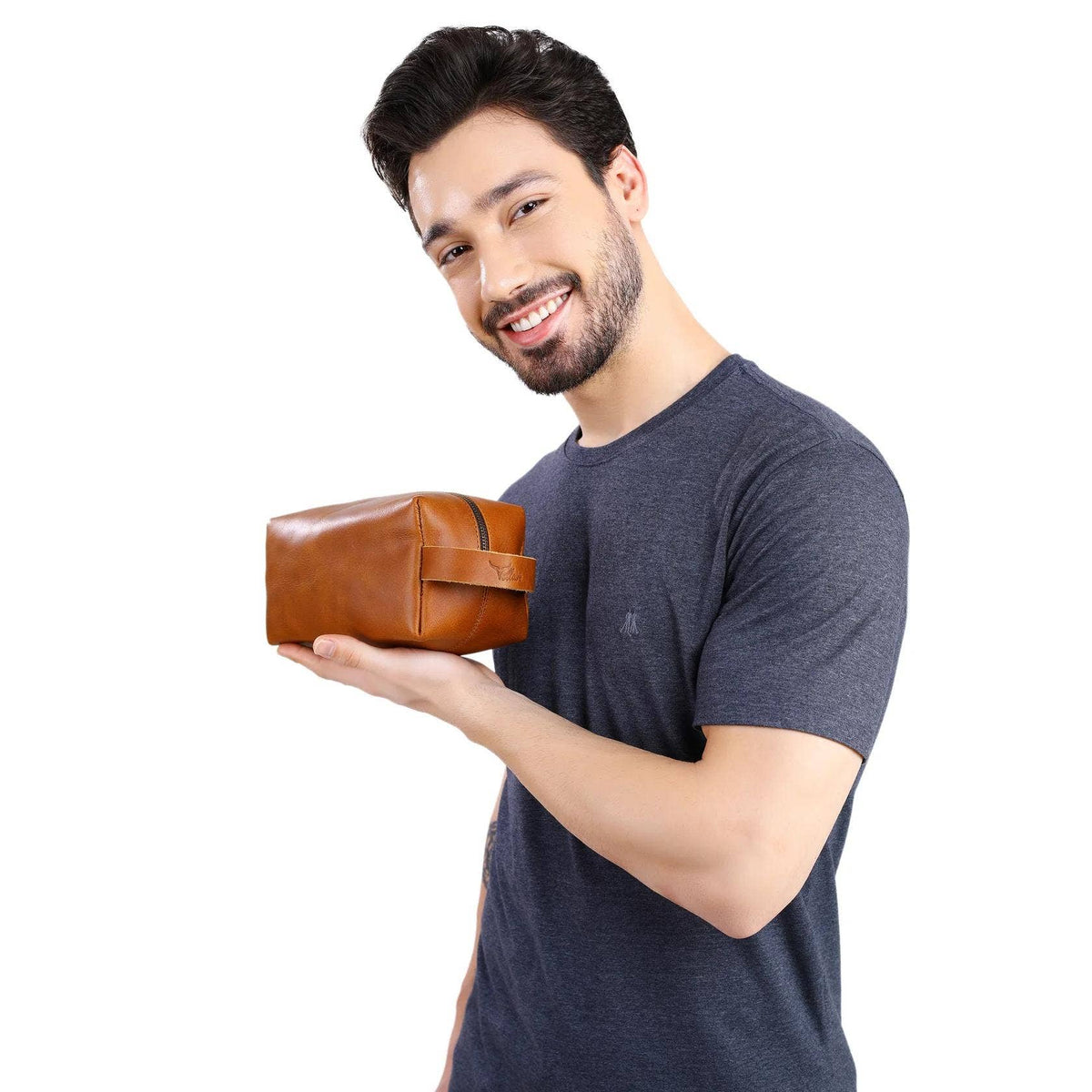 Leather Toiletry Bag