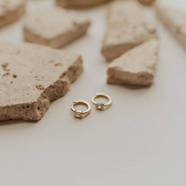 Aspen Diamond Hoops
