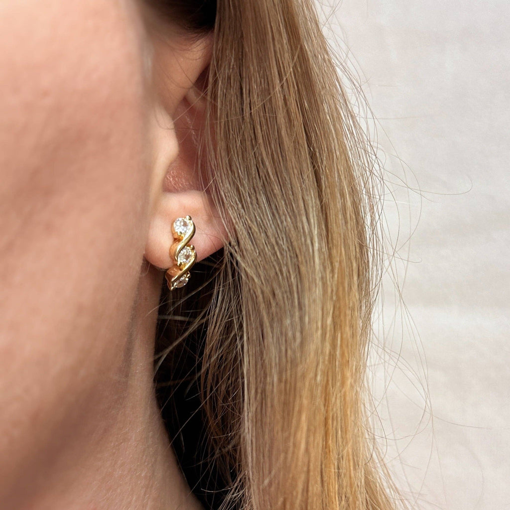 Tipple CZ Stud Earrings