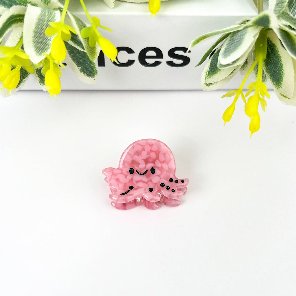 TheDivaSoap - Cute Mini Hair Claw Clip, Marine Animal Hair Clip