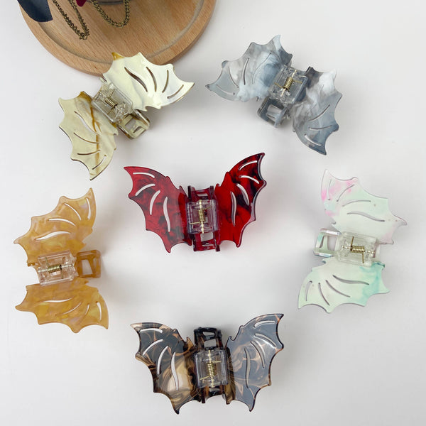 TheDivaSoap - Colorful Bat Hair Clip Halloween: 6