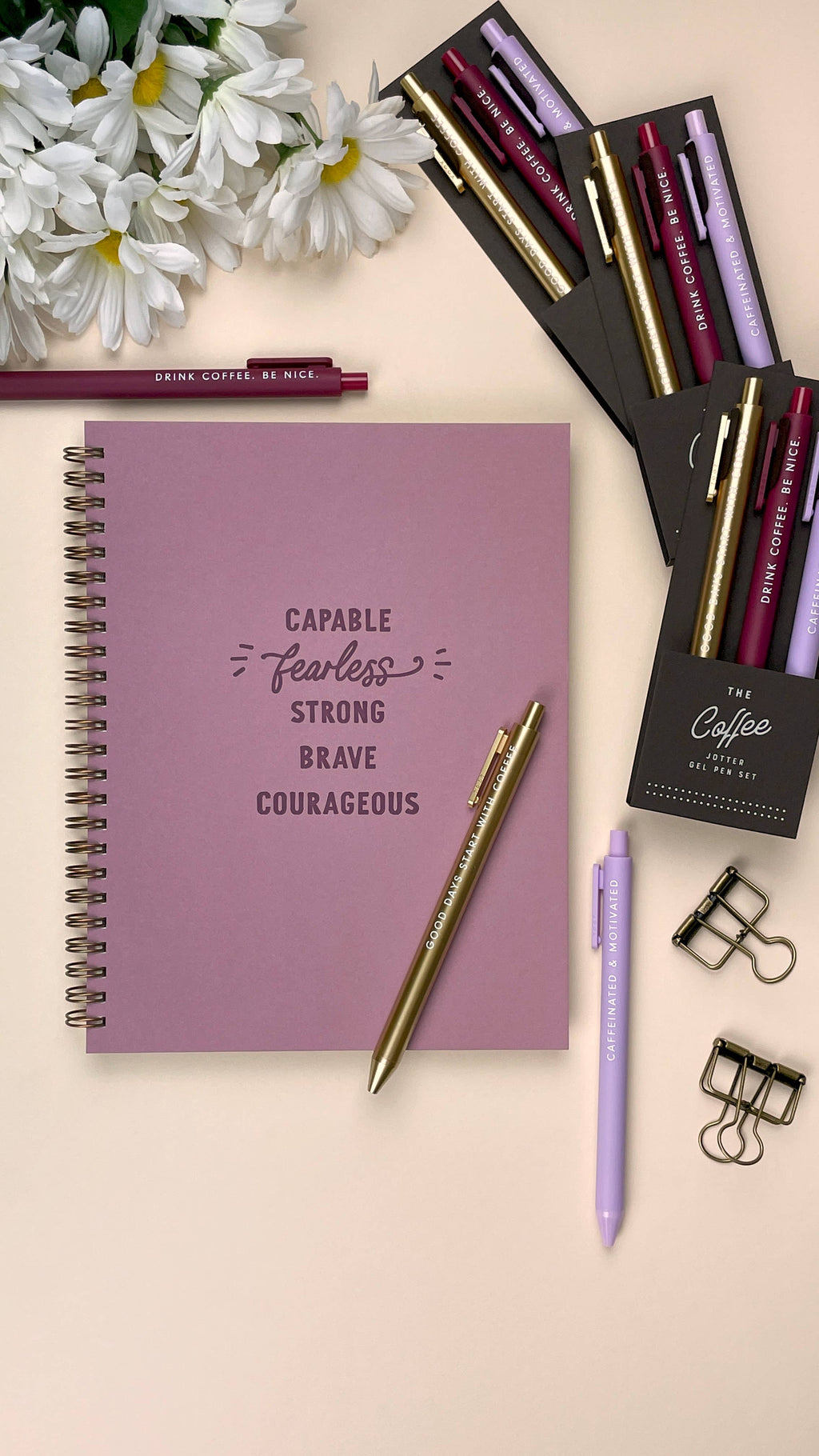 The Coffee Jotter Gel Pens