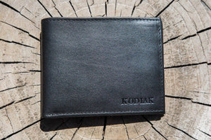 Slim RFID Bifold: Black