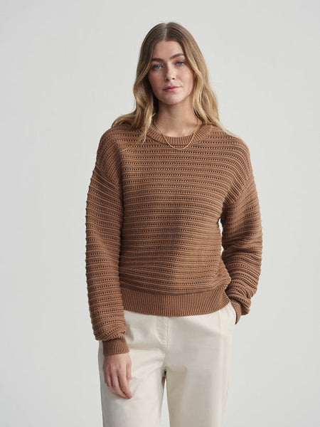 Women's Jarvis Relaxed Sweater | Bronze