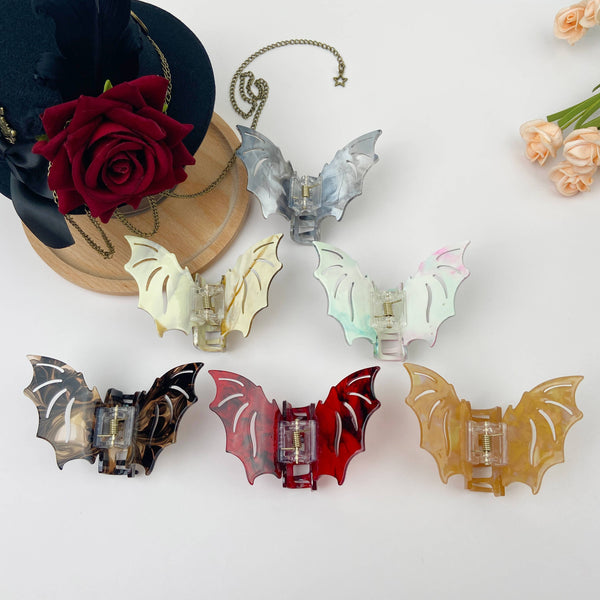 TheDivaSoap - Colorful Bat Hair Clip Halloween: 6