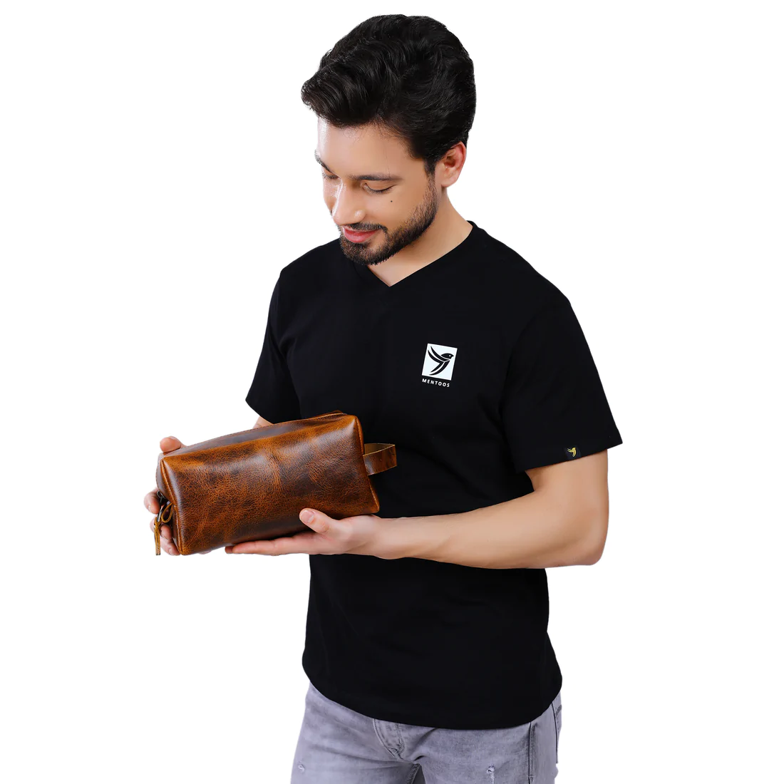 Leather Toiletry Bag