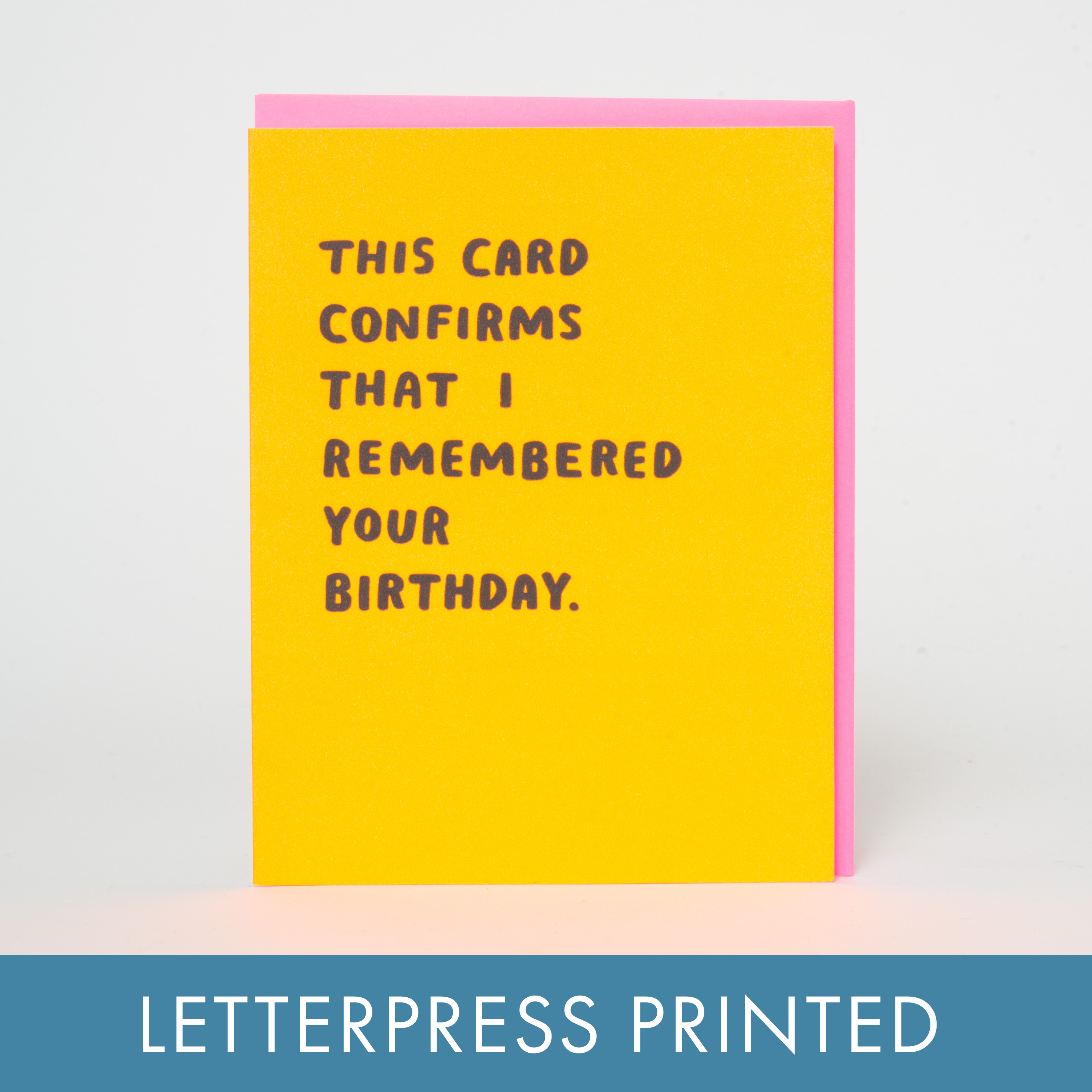 Birthday Card | Confirmed
