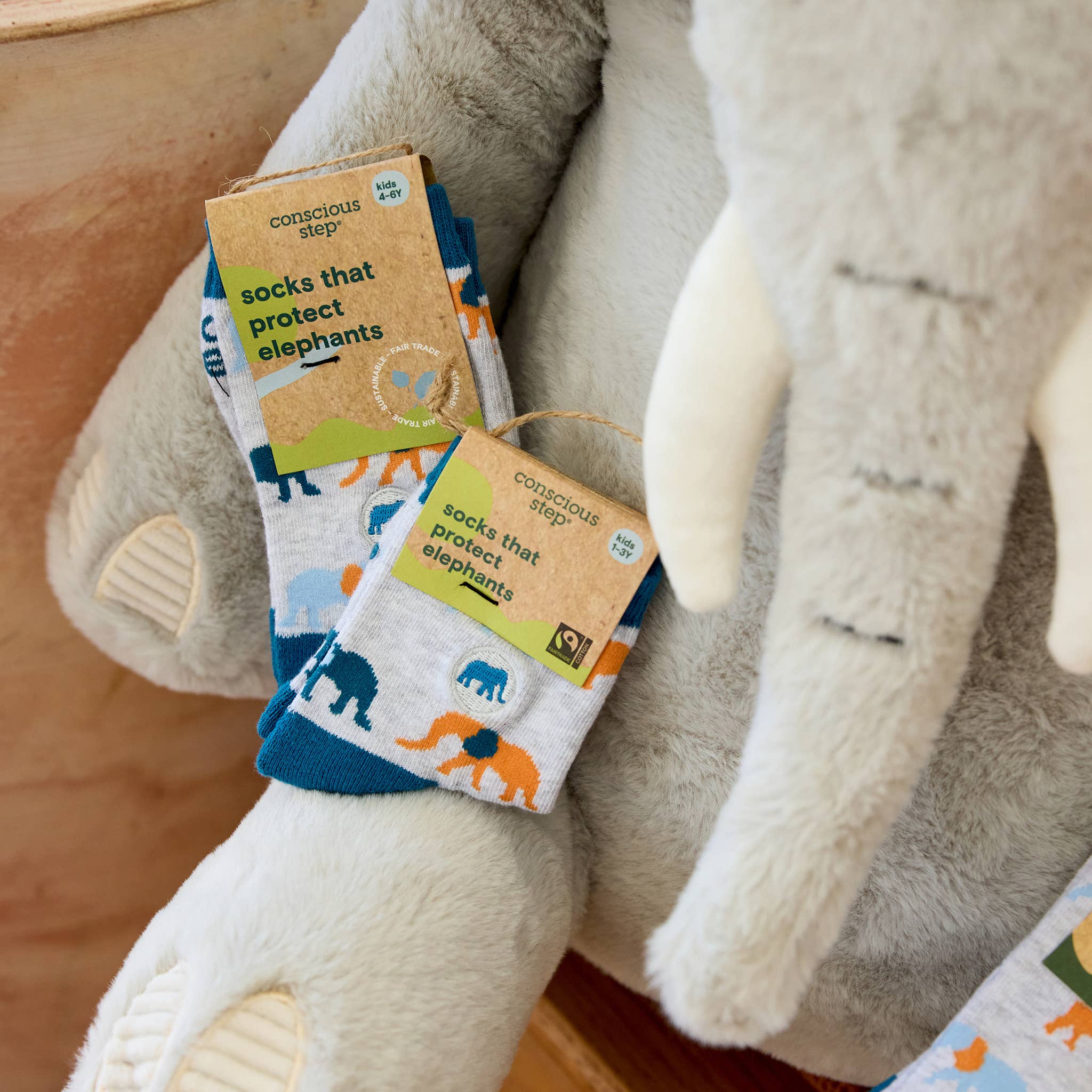 Kids Socks that Protect Elephants