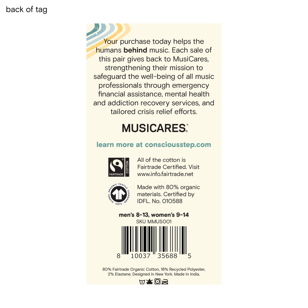 Socks that Support Music (Green Pianos)