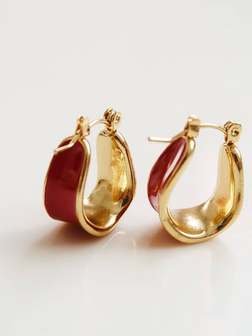 Classic Color Hoop Earring