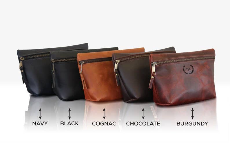 Leather Accessory Bag