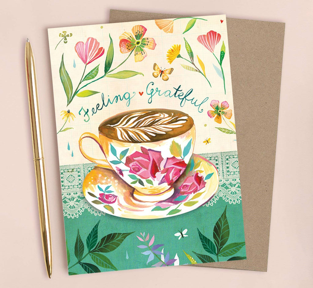 Cappuccino Thank You Card