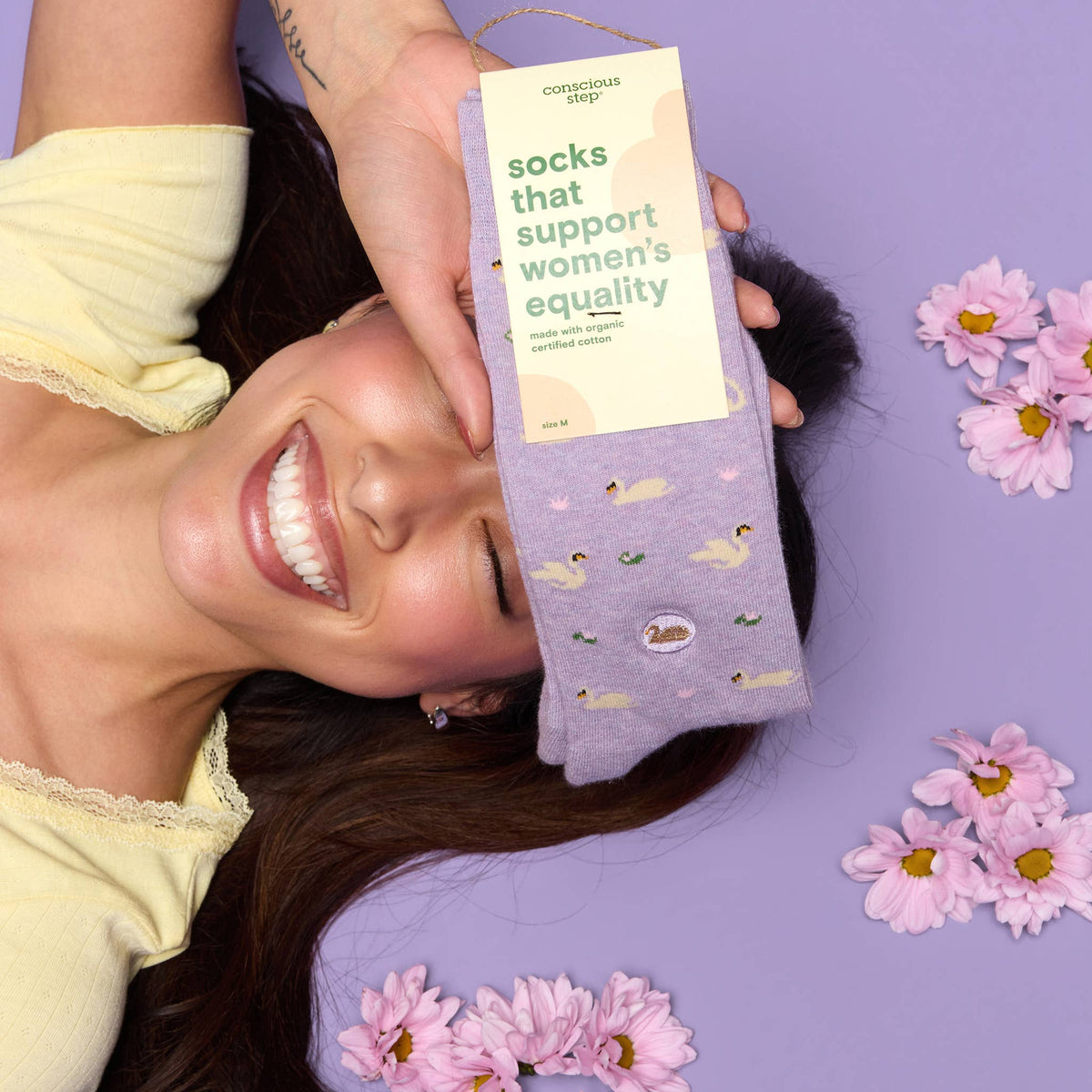 Socks that Support Women's Equality | Serene Swans