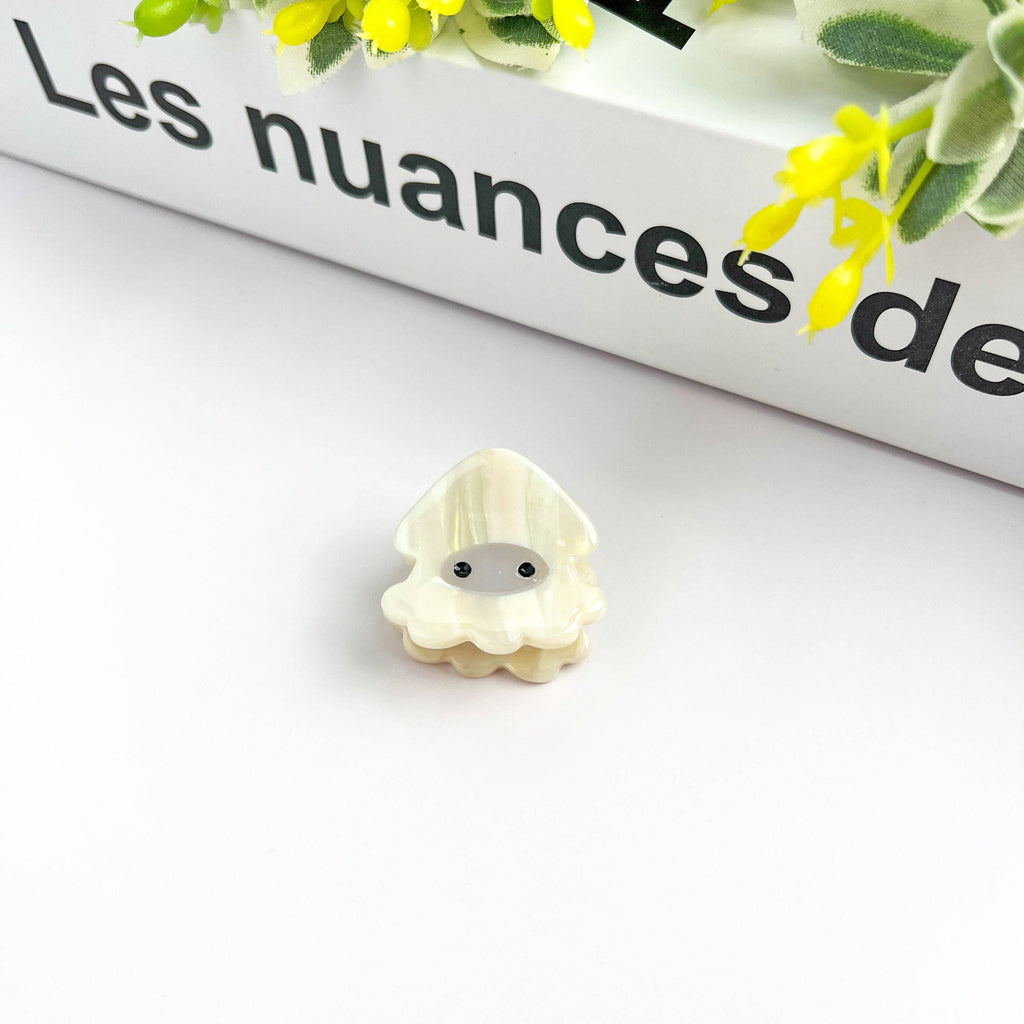 TheDivaSoap - Cute Mini Hair Claw Clip, Marine Animal Hair Clip