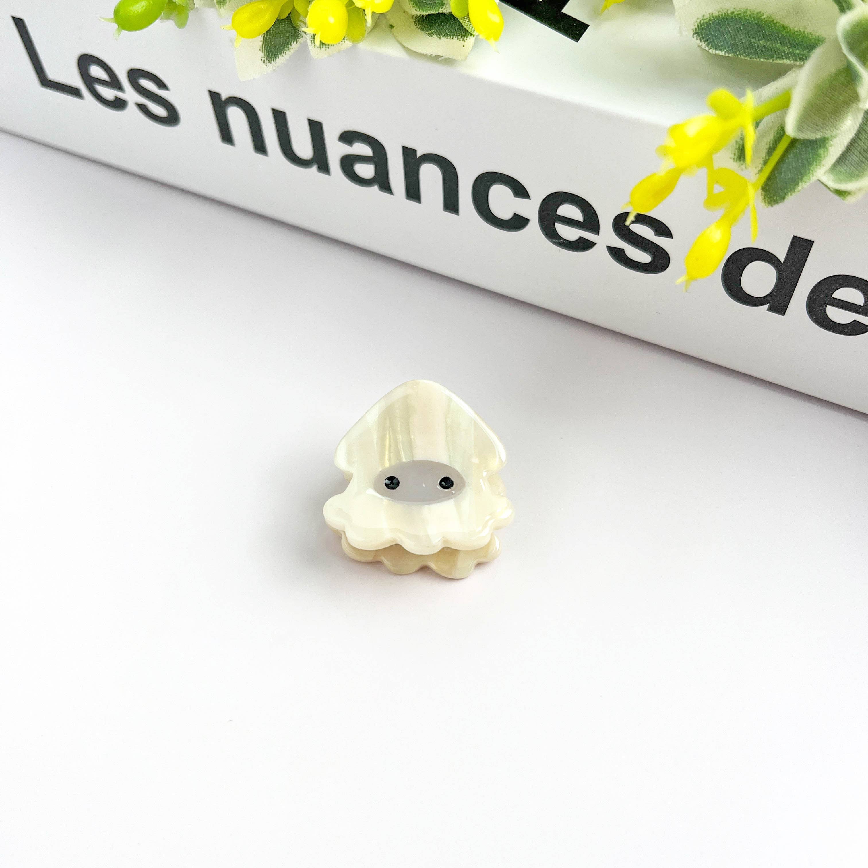 TheDivaSoap - Cute Mini Hair Claw Clip, Marine Animal Hair Clip