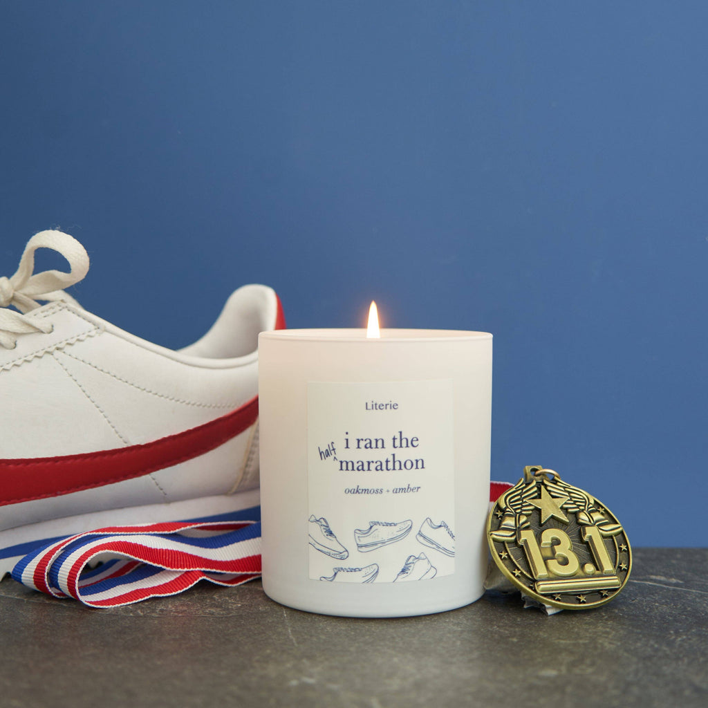 I Ran the Half Marathon| Candle