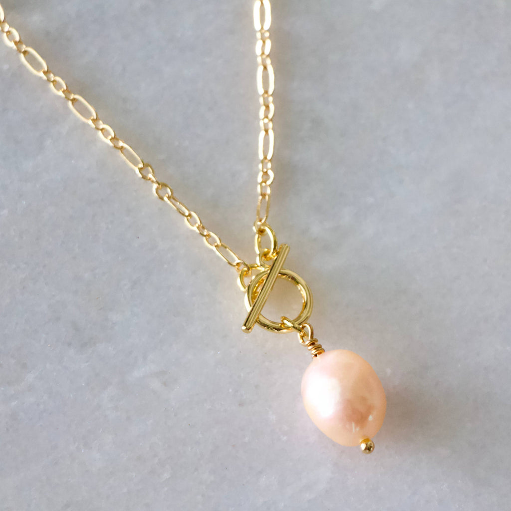 Blush Pearl Necklace