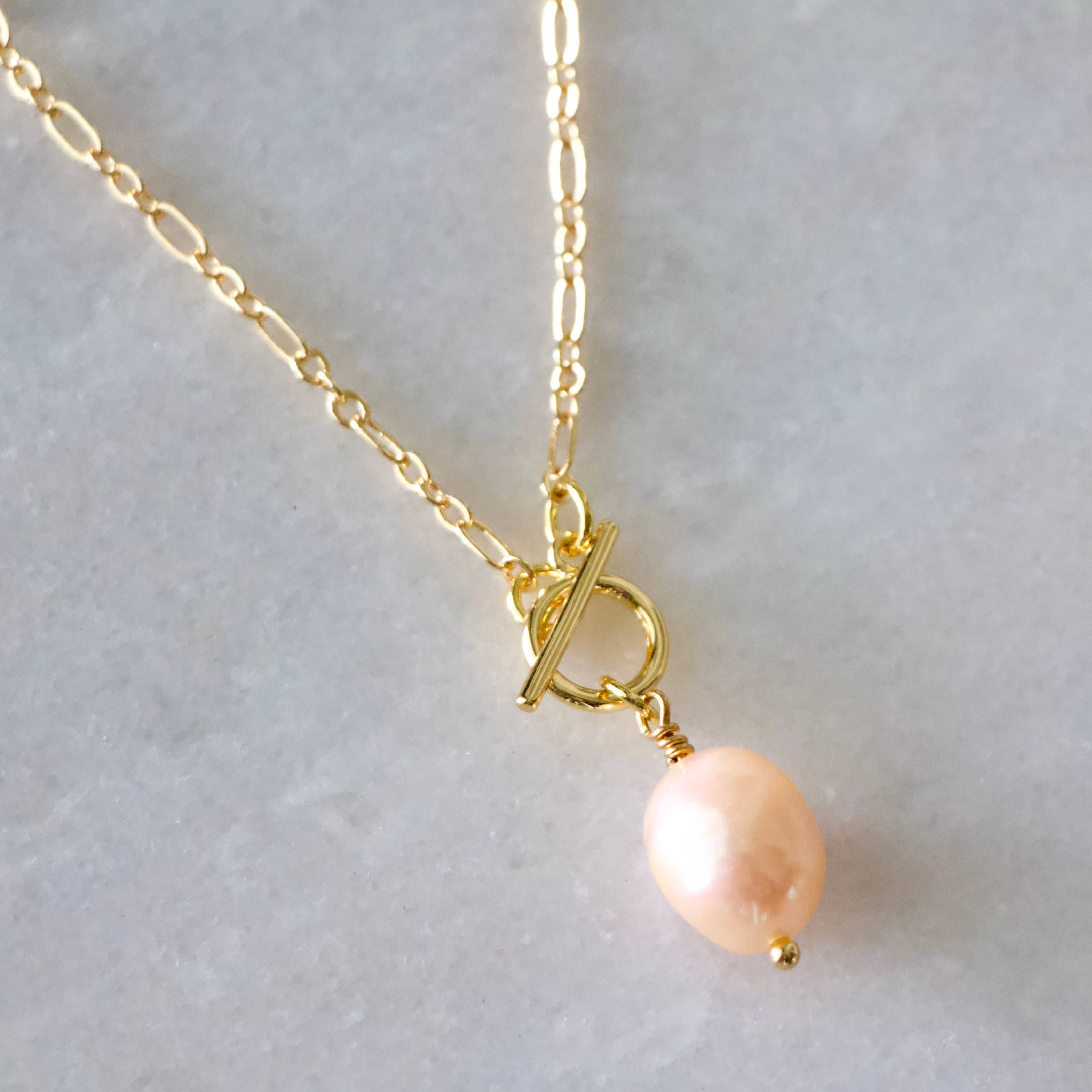 Blush Pearl Necklace