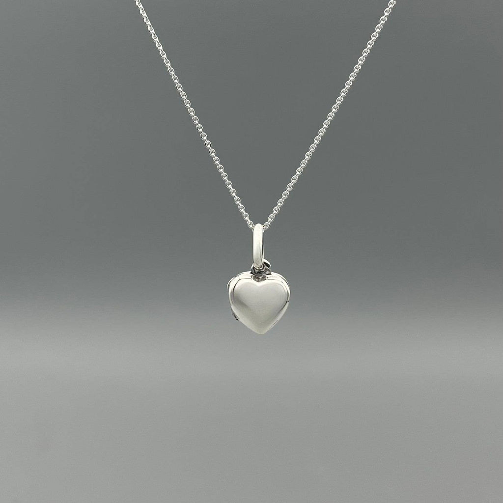 Silver Mini Heart Locket
