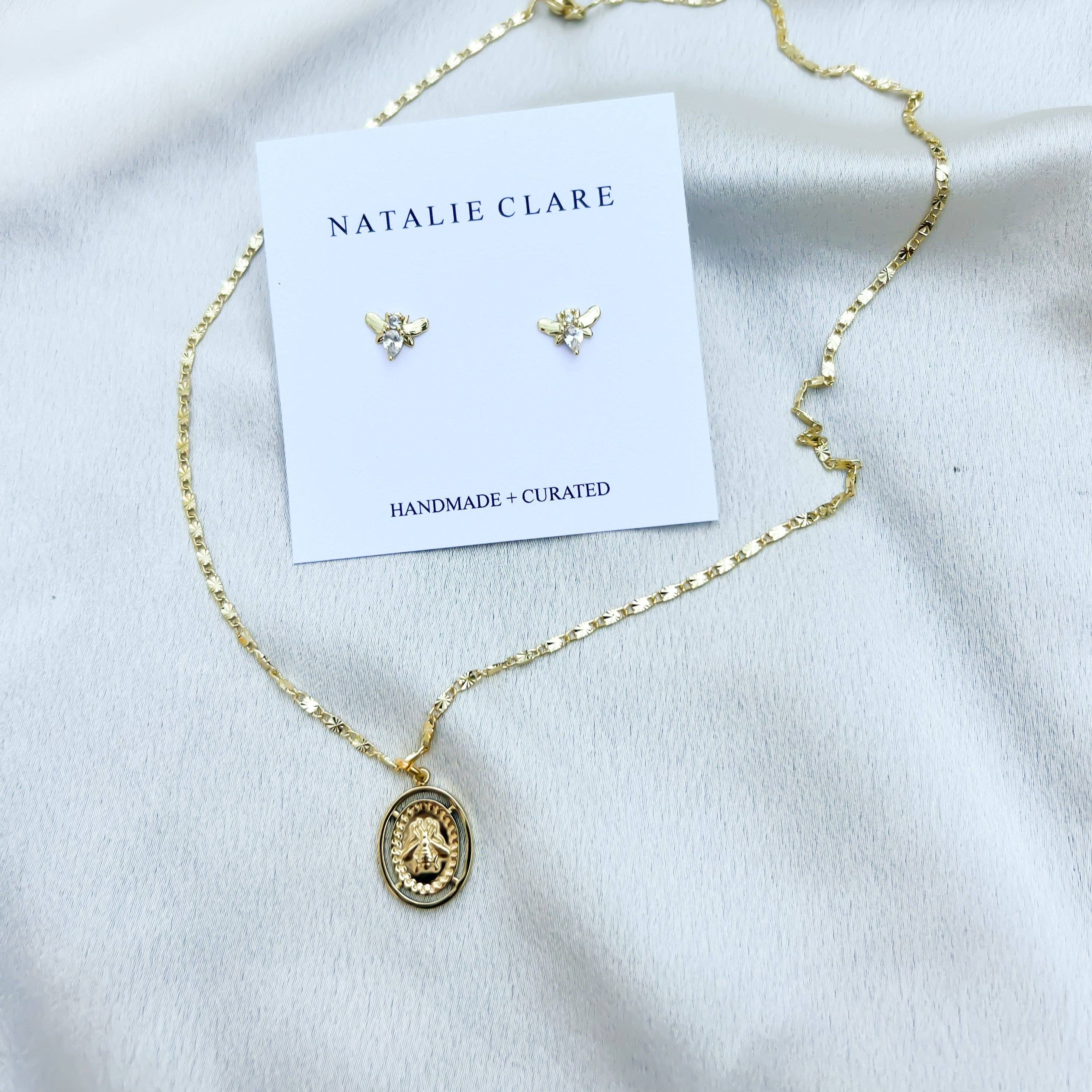 Golden Bee Necklace