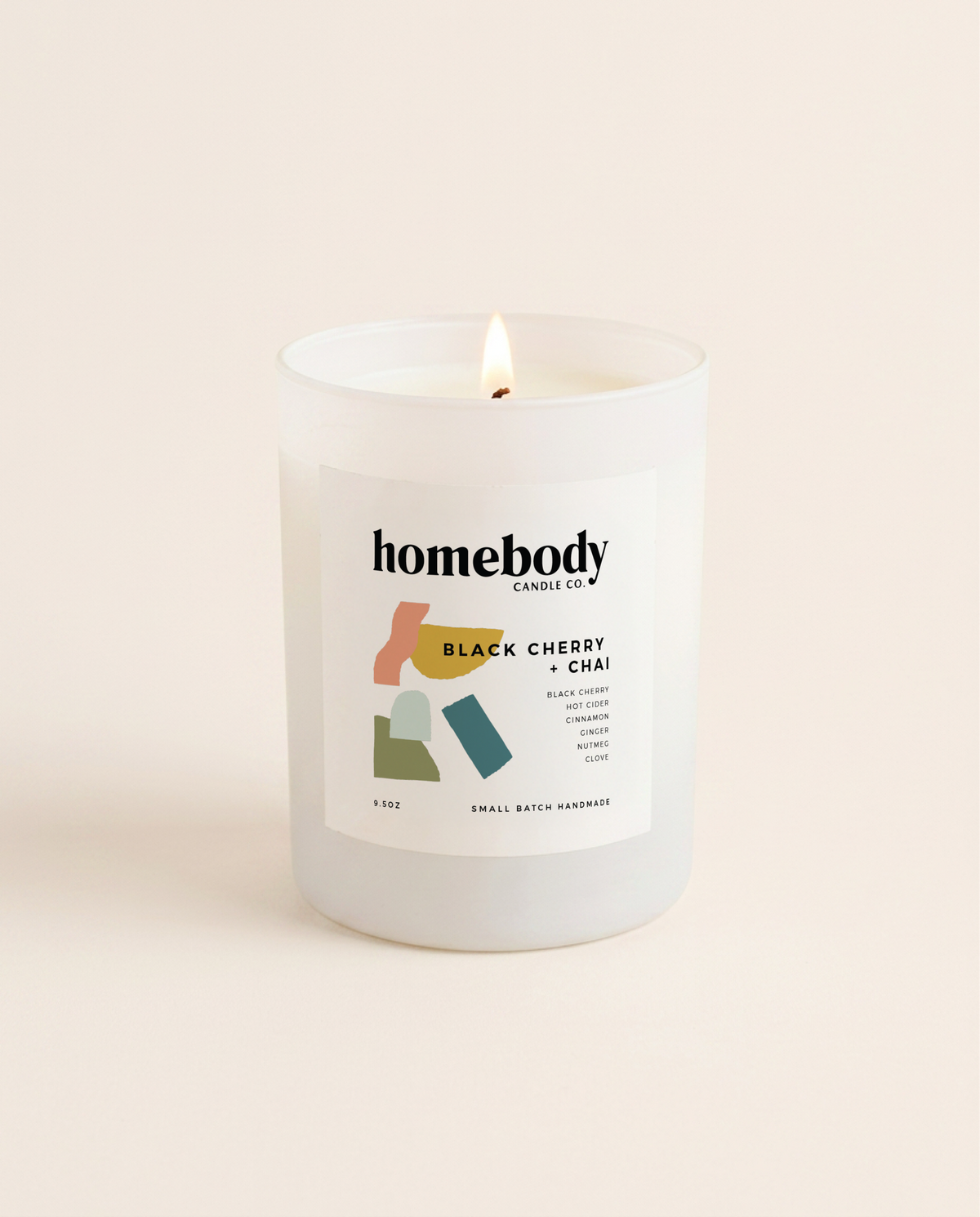 Black Cherry + Chai  Candle