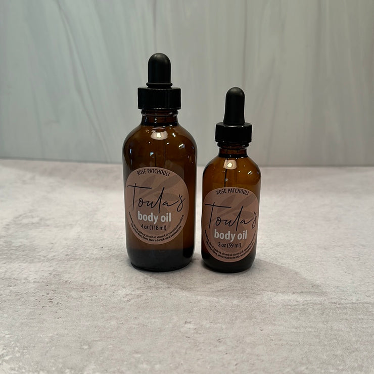 Rose Patchiuli Body Oil