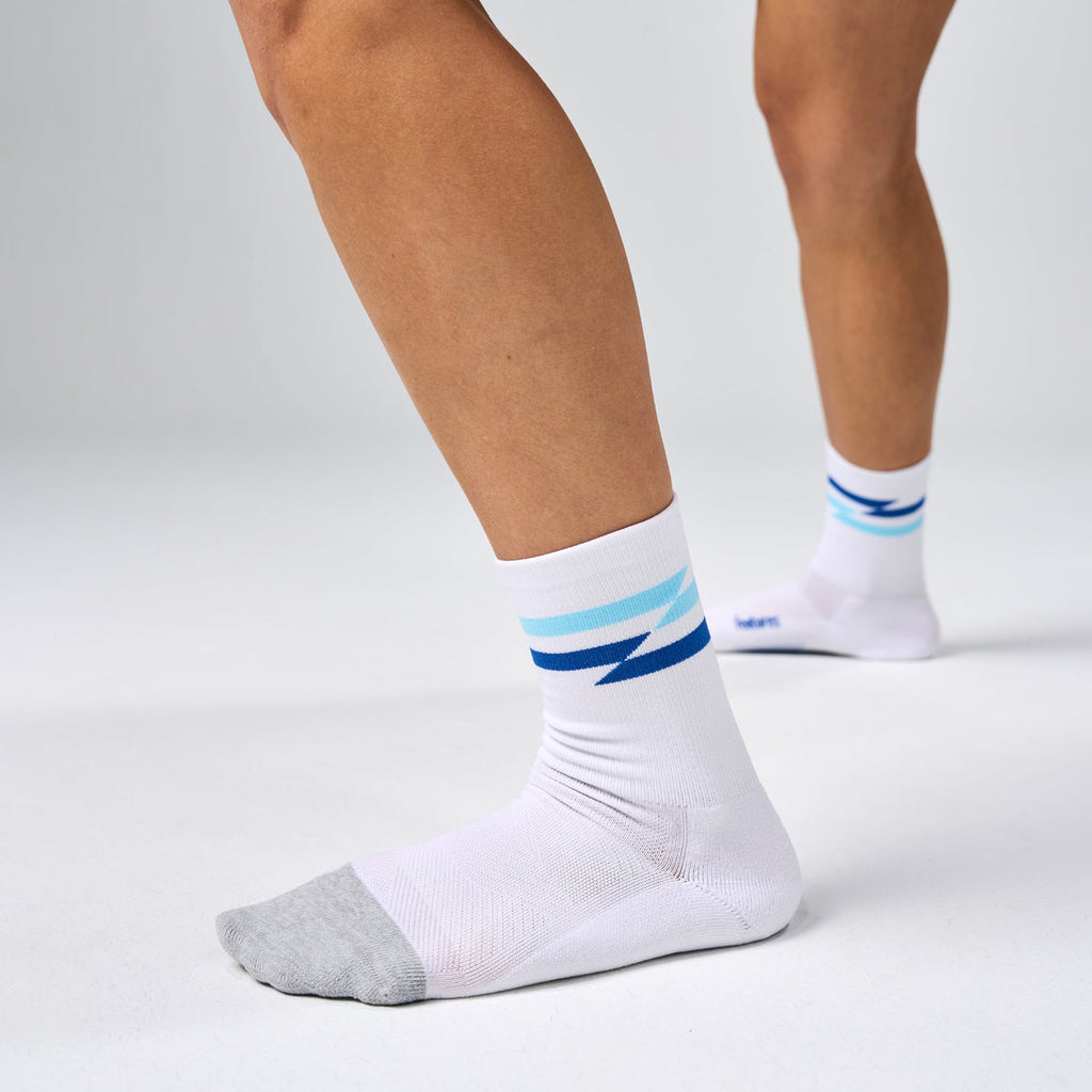 Elite Light Mini Crew | White Track