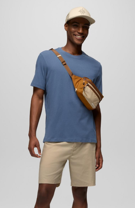 Men's PrAna SS Tee | Bluff Blue
