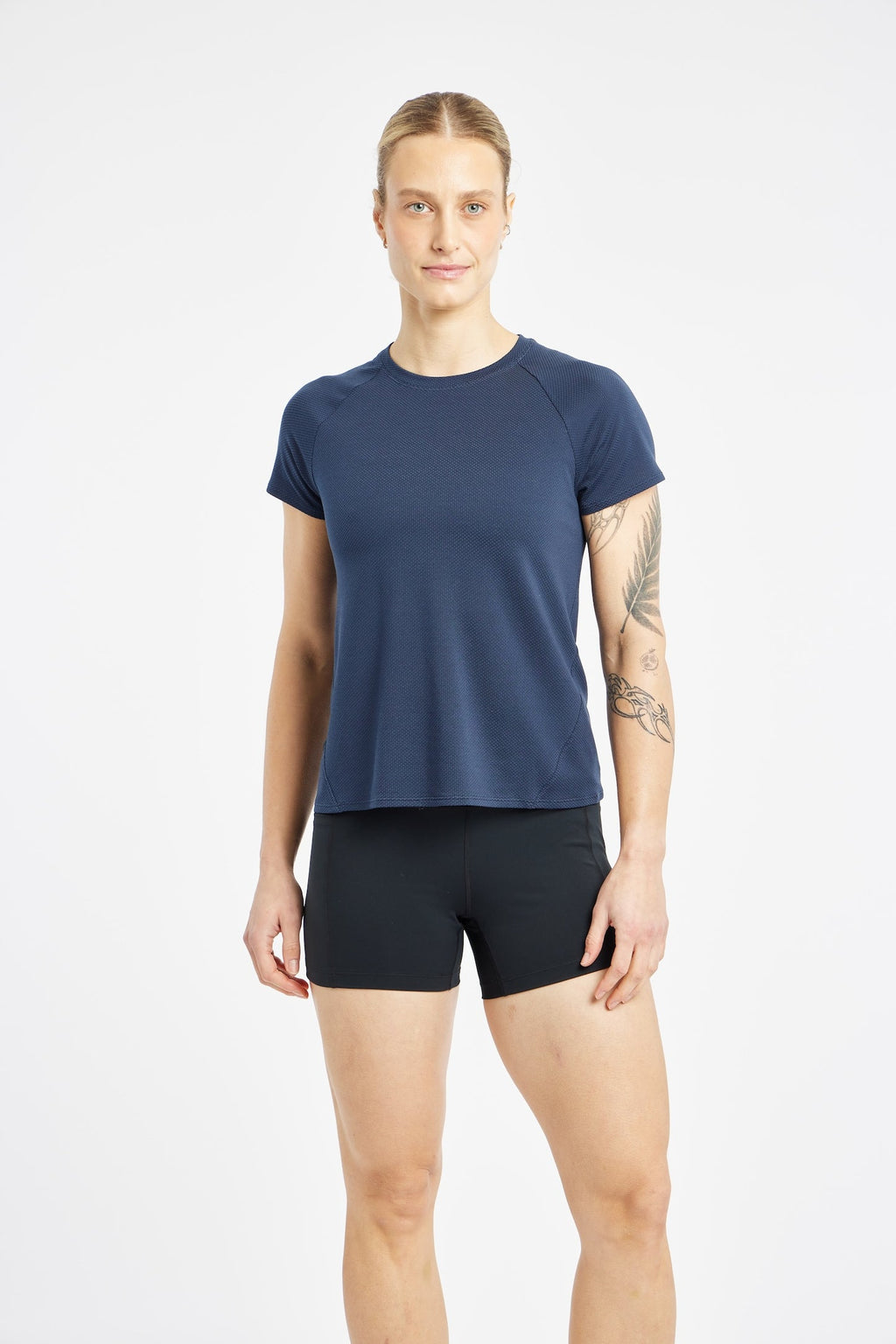 Women's Flyout Short Sleeve | Ink Blue