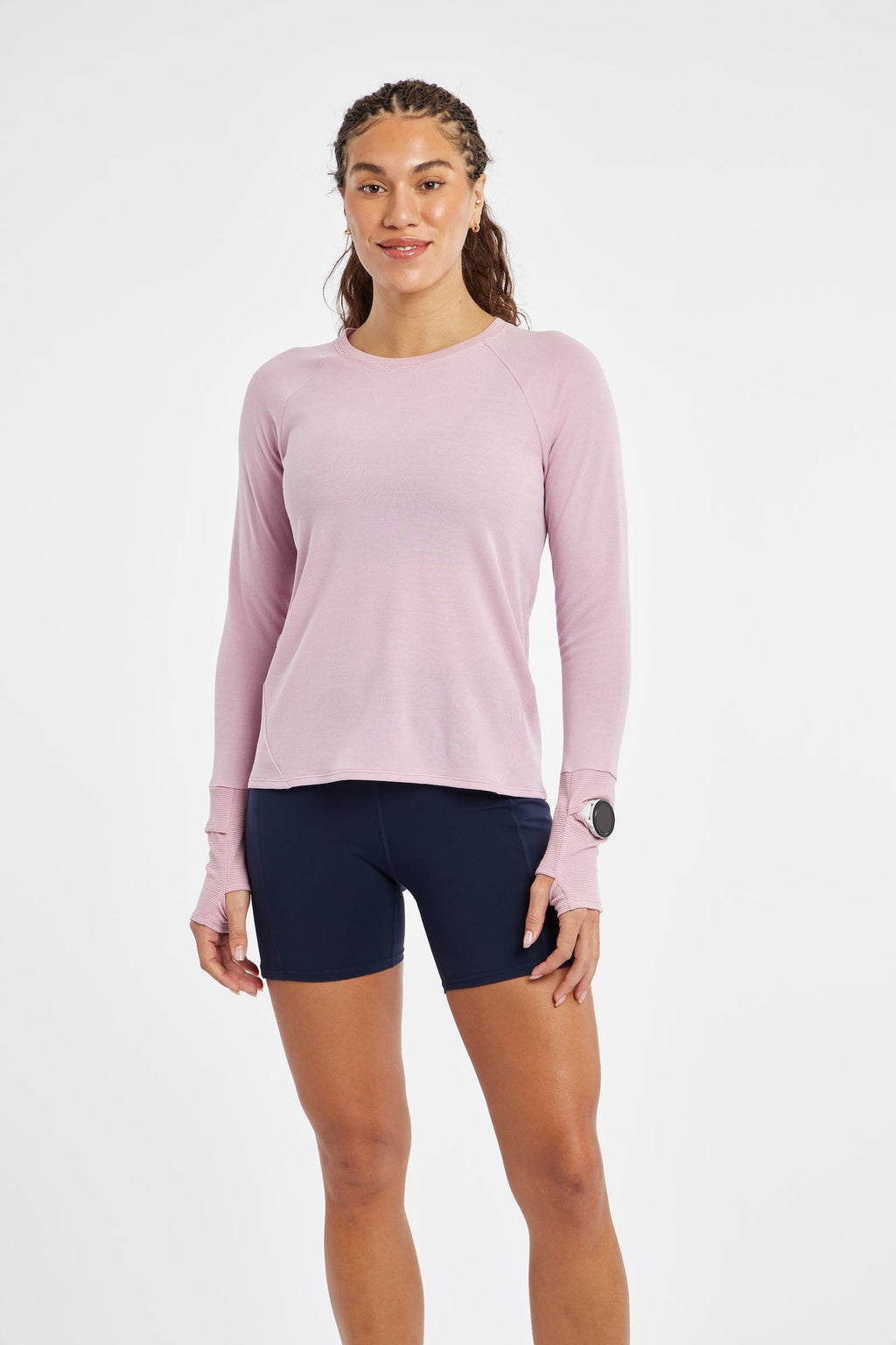 Flyout Wool Classic Long Sleeve |Petal