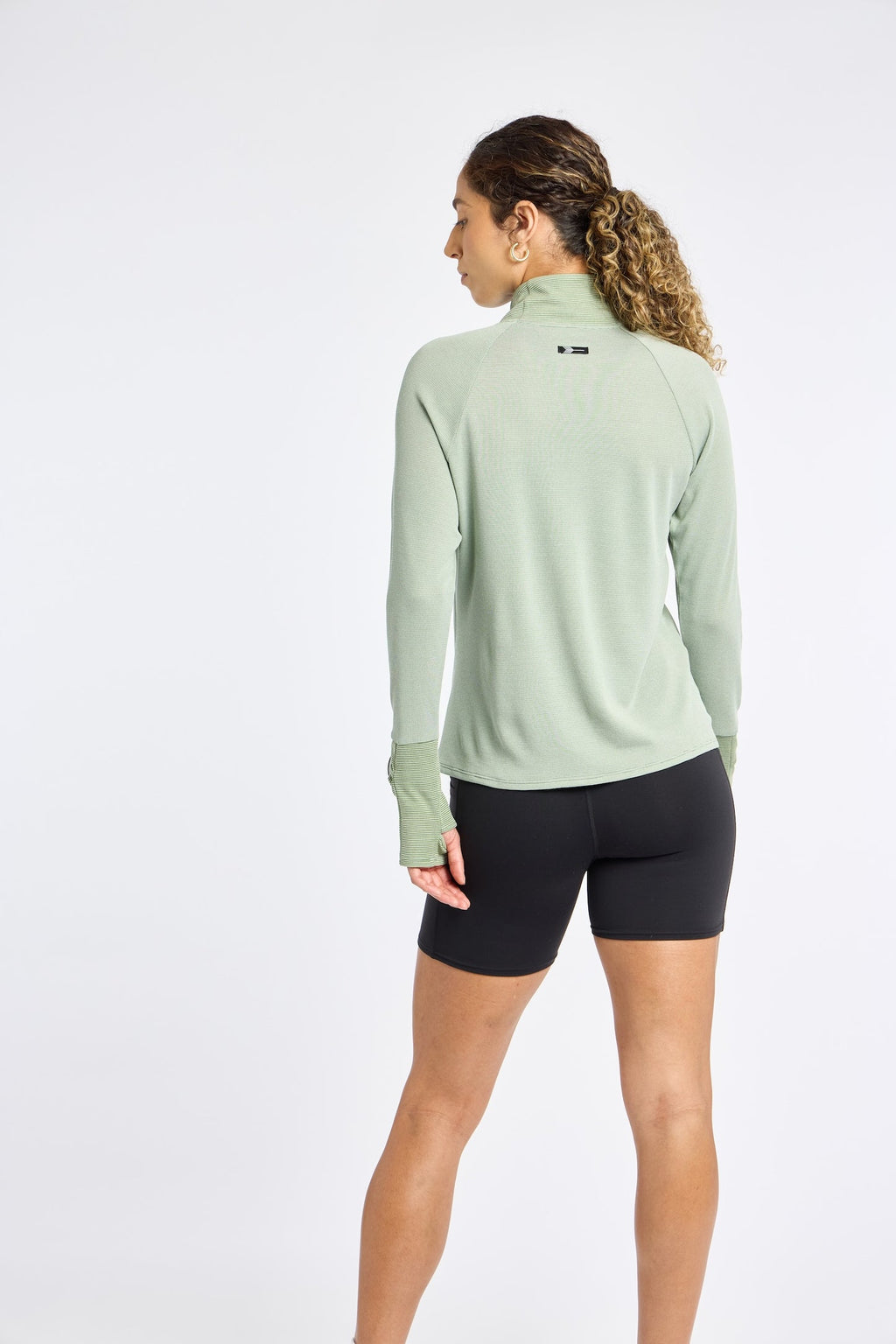 Flyout Wool Half Zip |Wild Spruce