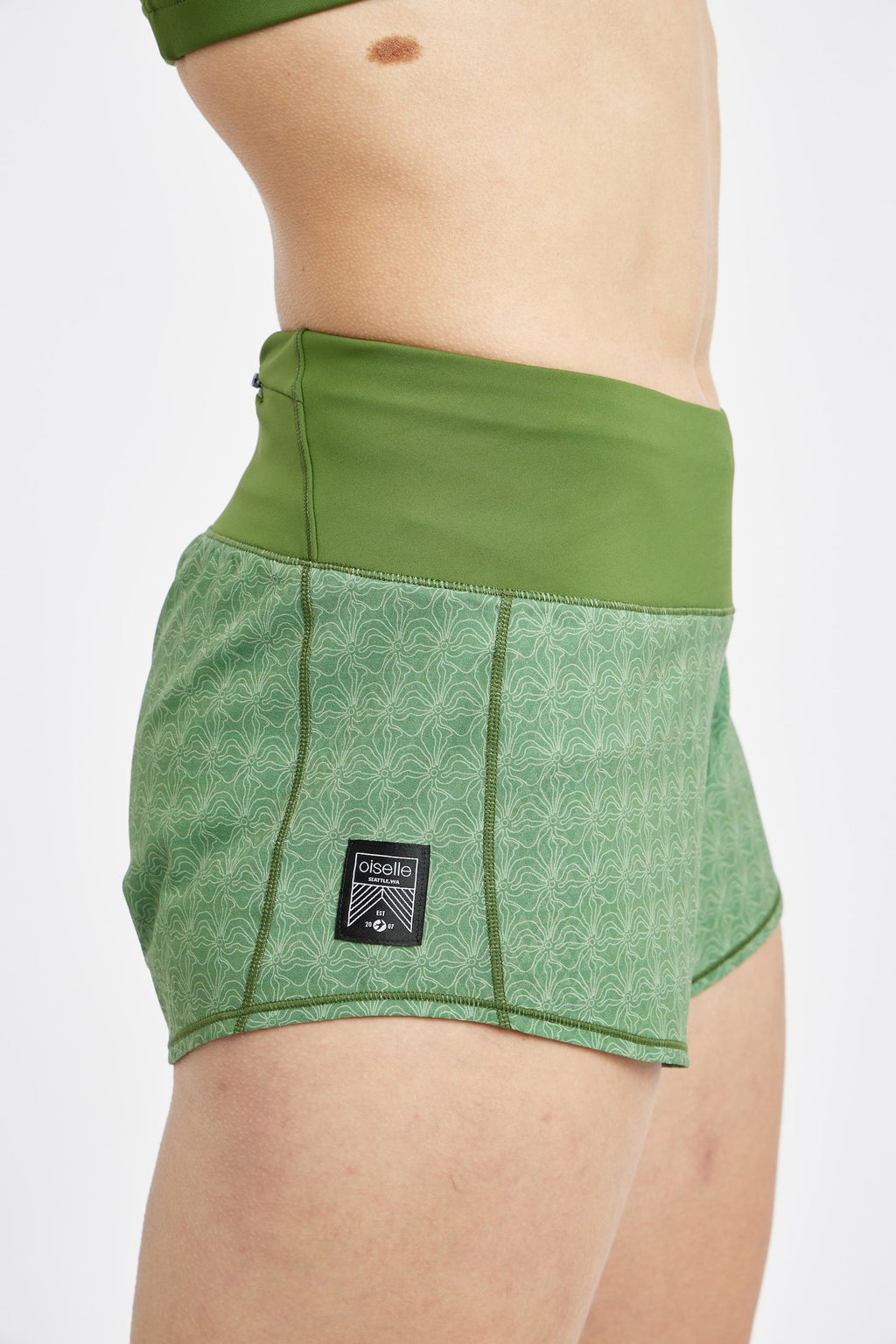 Women's Roga Shorts | Forest Flow