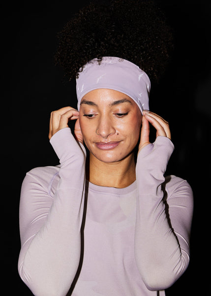 Firecracker Earband | Dusty Lavender