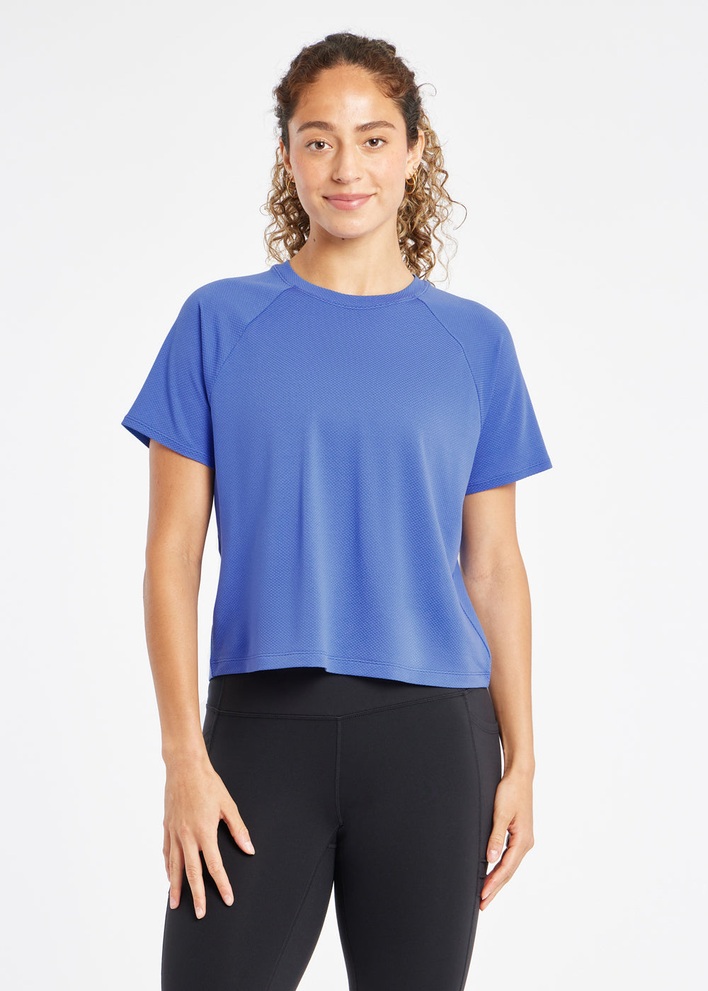 Women's Flyout Boxy Short Sleeve | Blue Rapids