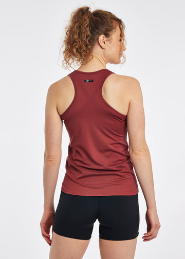 Women's Flyout Racerback Tank | Redwood
