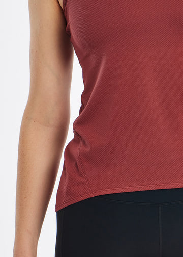 Women's Flyout Racerback Tank | Redwood