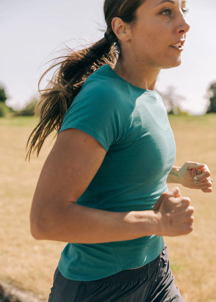 Women's Flyout Short Sleeve | Emerald