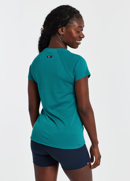 Women's Flyout Short Sleeve | Emerald