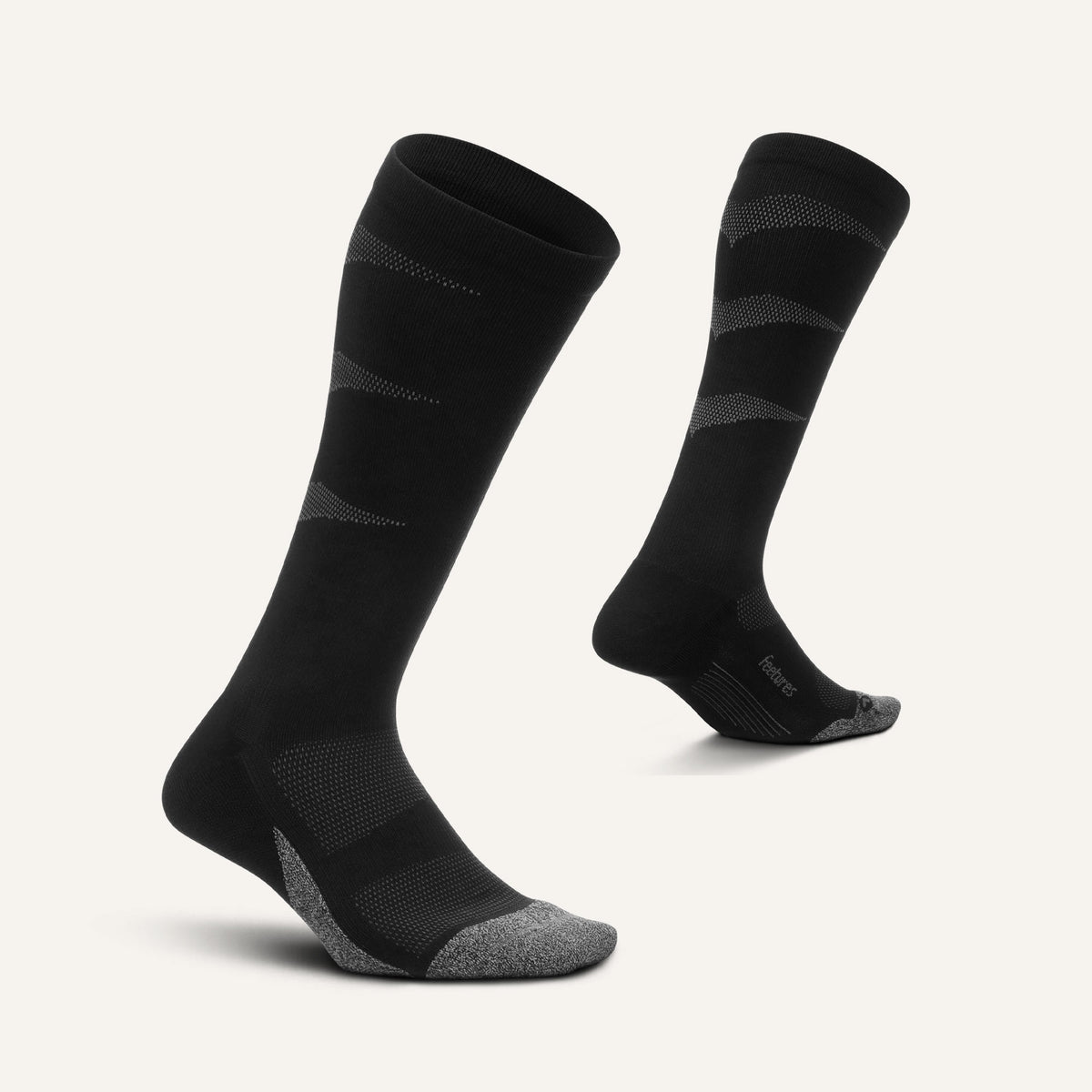 Graduated Compression LC Knee High| Black