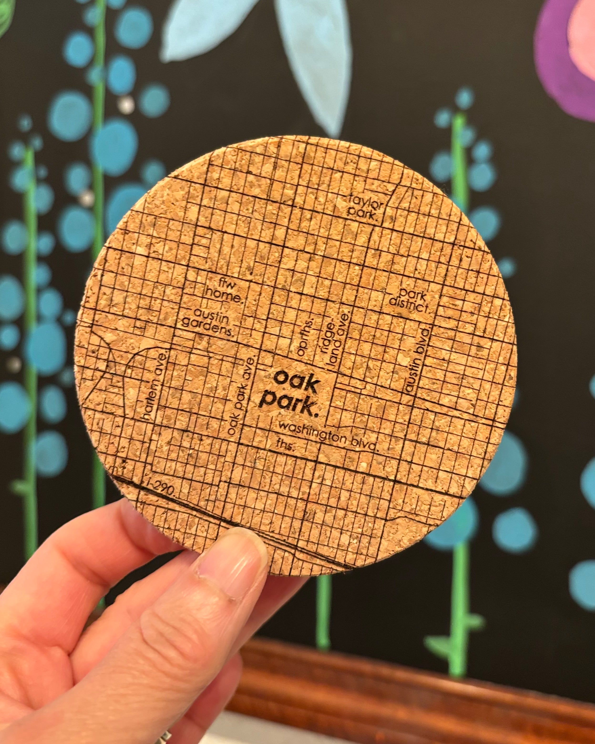 Oak Park Coasters |Set of 2