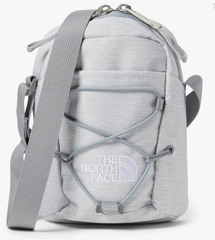 Jester Crossbody | White Metallic/Grey