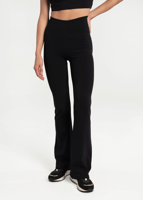 Women's Bootleg Pants | Black