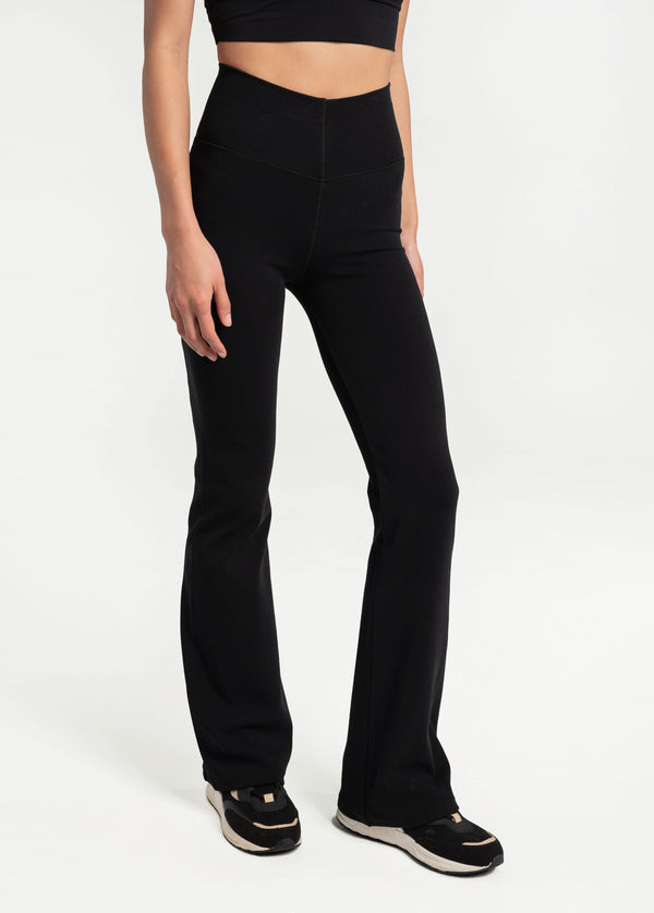 Women's Bootleg Pants | Black