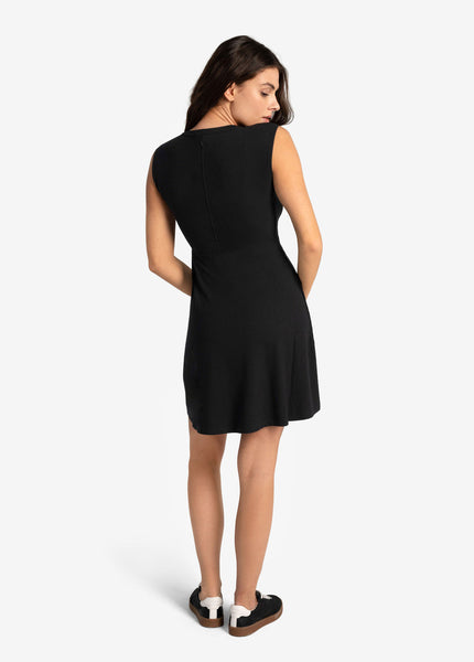 Women's Traverse Dress Short Sleeve | Black